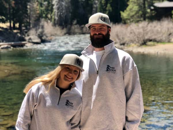 Gray Mosaic 1/4 Zip Sweatshirt