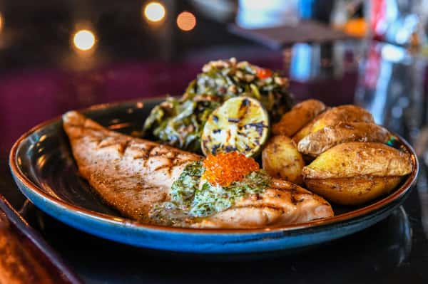 Grilled Ruby Trout