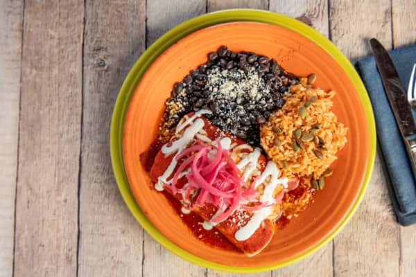 Carnitas Enchiladas