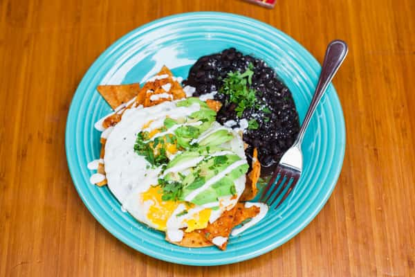 red chilaquiles