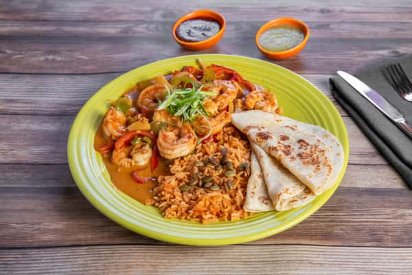 Spicy Pineapple Camarones