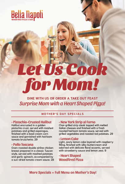 Mothers Day at Bella Napoli