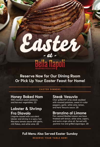 Easter Dinner at Bella Napoli