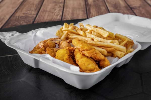 #10. 4 Pcs Shrimp & 4 Pcs Tenders