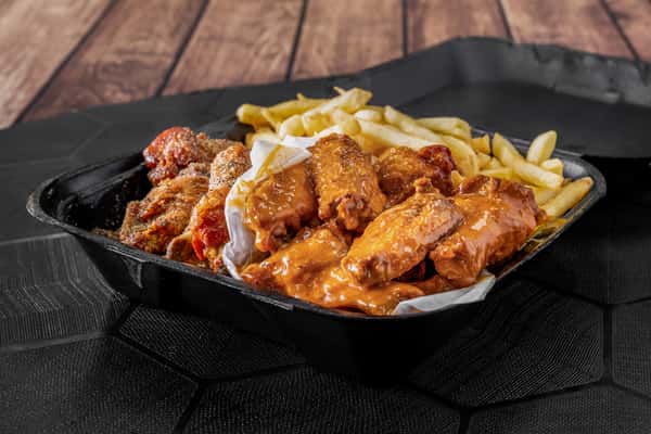 24 Pcs Wings/Fries