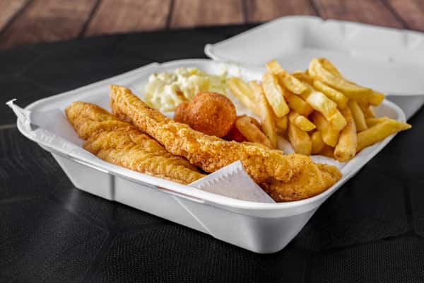 2 Pc Catfish Dinner