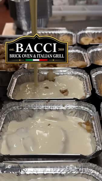 Try our new dessert “Ricotta Cheesecake Apple Crumb” only at BACCI..!! #italianrestaurant #italiangrill #pizzanj #dessert #newprovidencenj
