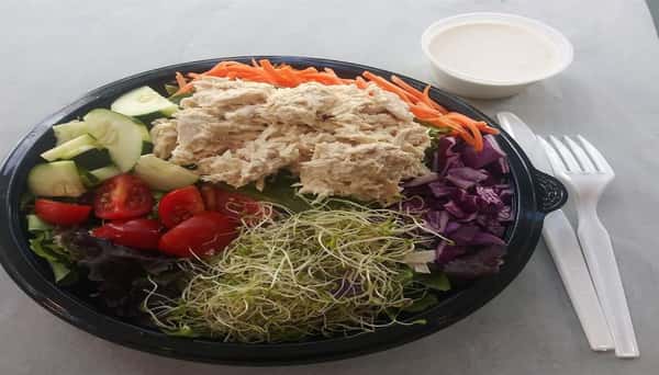 Tuna Salad on Salad