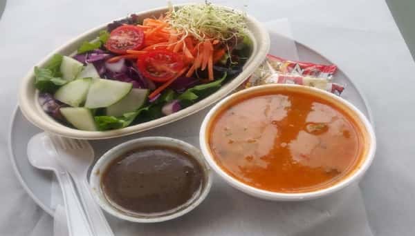 #2: Cup of Soup and Side Salad