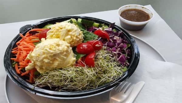 Egg Salad on Salad