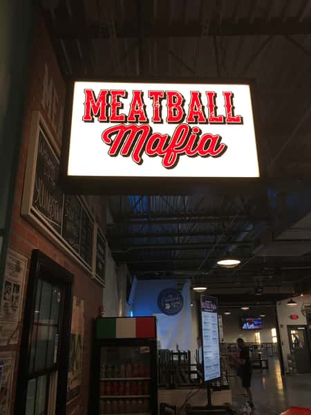 Meatball Mafia Sign