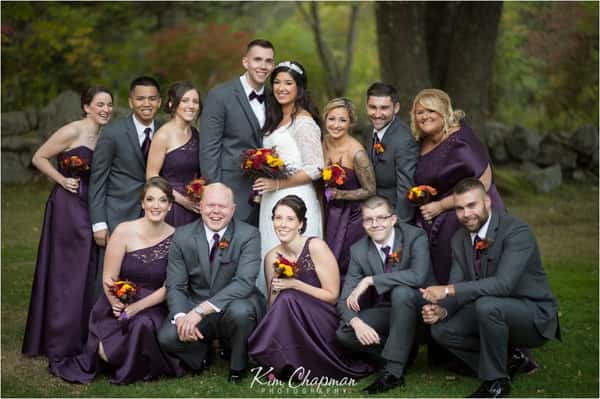 Kim Chapman Wedding Fall