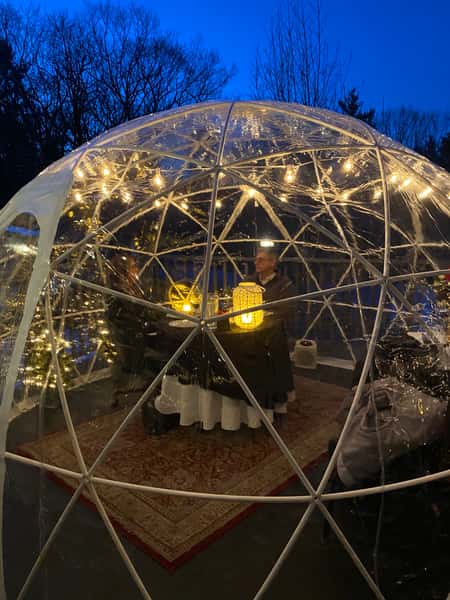 Dining Igloo  Dining Outside - Freedom Alfresco - In Your Corner
