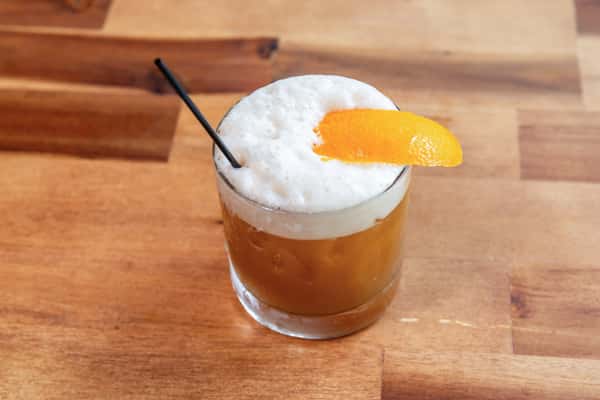 Bourbon Apple Cider Sour