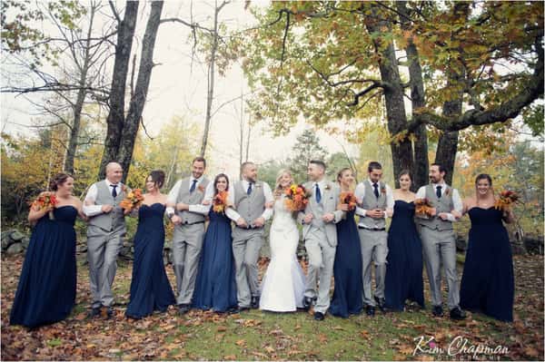 Kim Chapman Wedding Fall