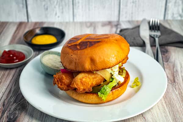 Cod Fish Burger