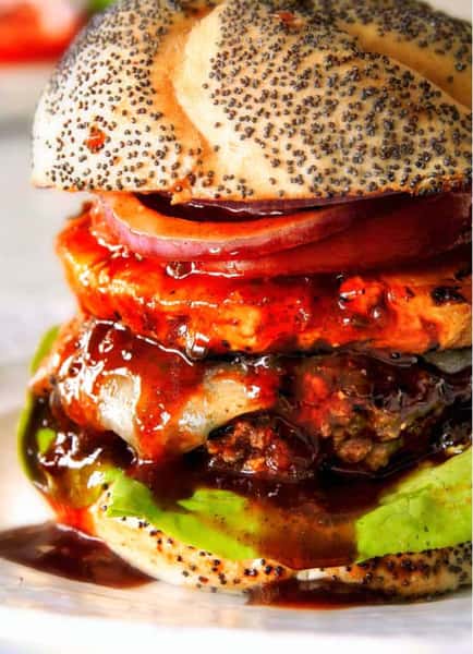 #7 Aloha Hawaiian Burger