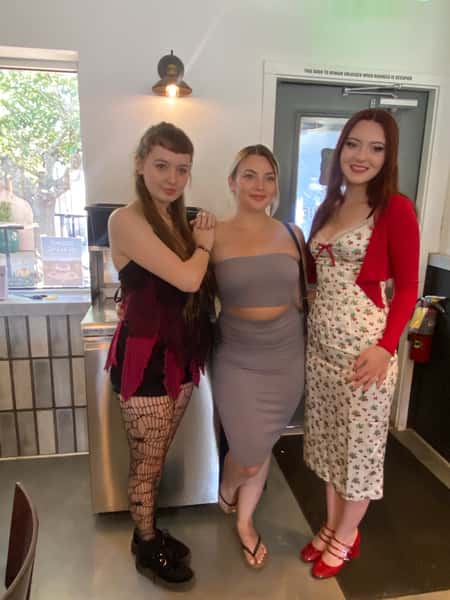 Women posing