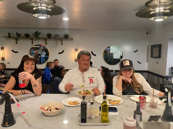People eating food