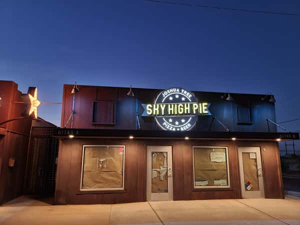 Exterior restaurant night