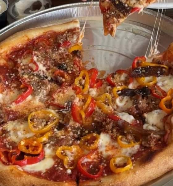 Sausage & Peppers Rustica