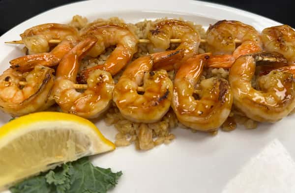*Teriyaki Glazed Shrimp