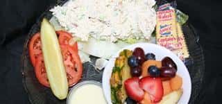 Chicken Salad and Fruit Bowl