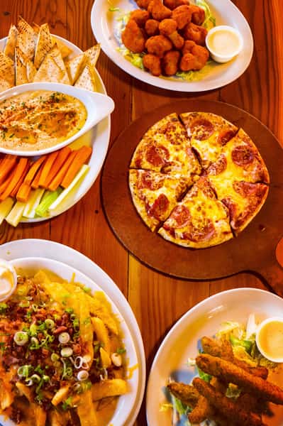 food on table