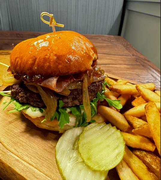 Fig & Prosciutto Burger