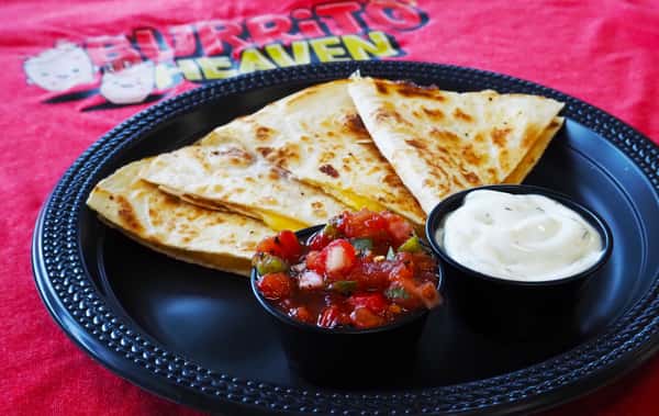 Plain Quesadilla (Cheese & Salsa)