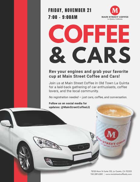Main Street Coffee and Cars