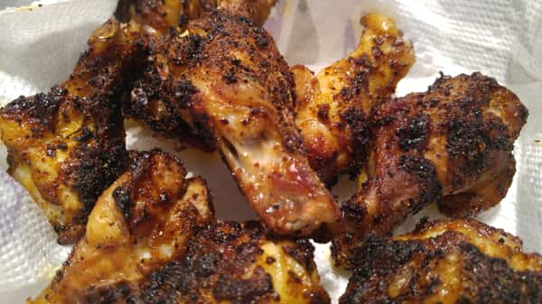 Air-Fried Hot Hot Hot Chipotle Wings