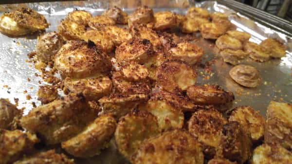 NEW! Freaking Tasty Parmesan Potatoes