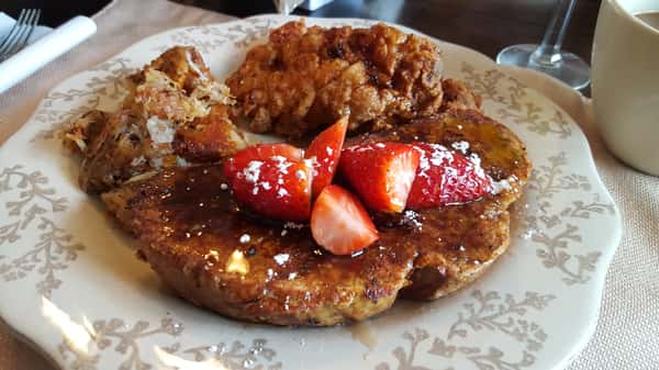 Christmas Brunch Fried Chicken & French Toast