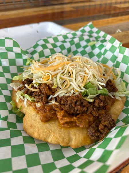 Ground Beef Fry Bread