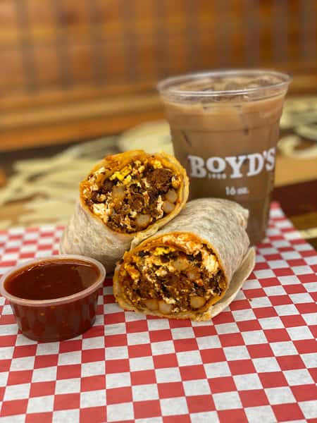 Chorizo & Eggs Burro