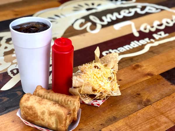 Menu Elmer's Tacos Mexican Restaurant in Chandler, AZ