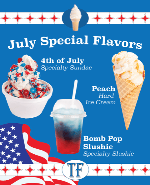 TF Specials July