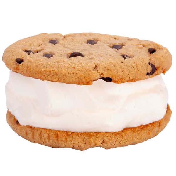 Chocolate Chip Ice Cream Cookie Sandwich