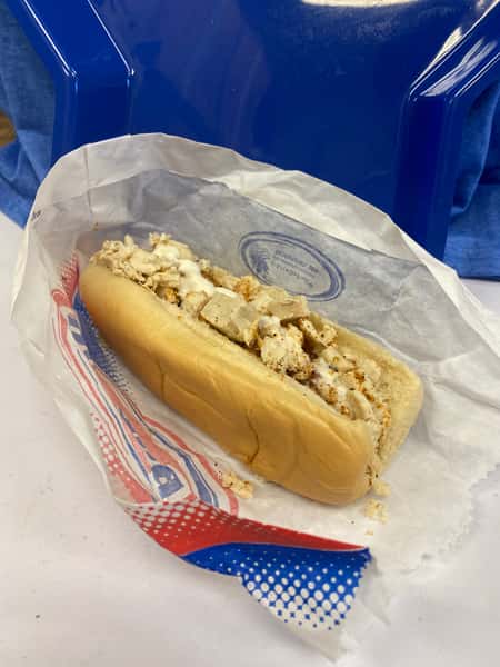 Chicken Bacon Ranch Hot Dog