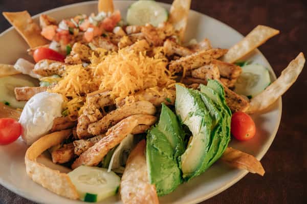 Chicken Fajita Salad