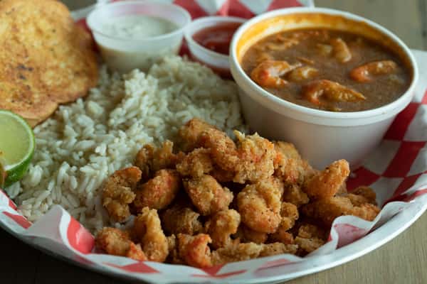 Fried Crawfish Tails & Étouffée