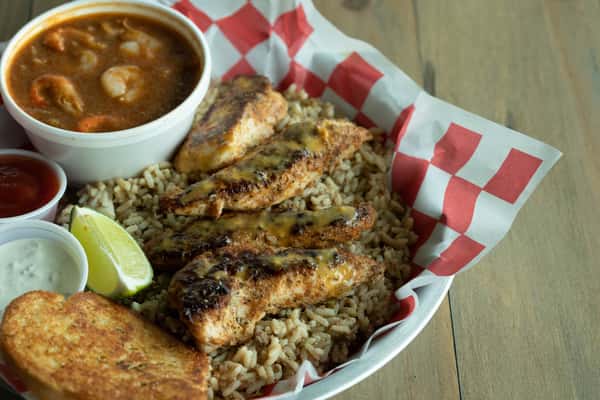 3 Tenders & Étouffée