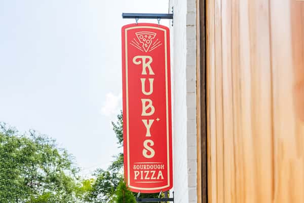 Exterior of Ruby's Sourdough Pizza