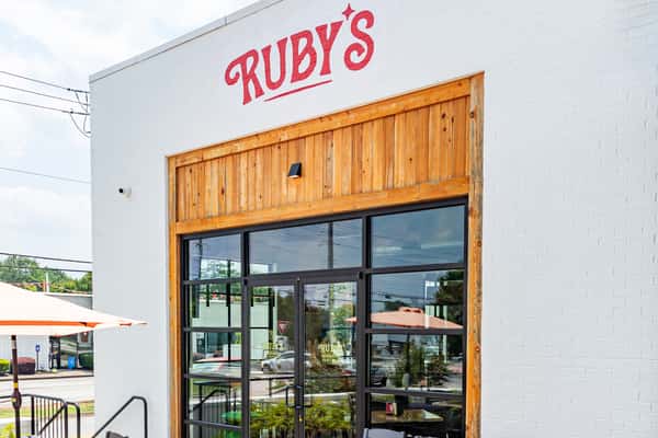 Exterior of Ruby's Sourdough Pizza