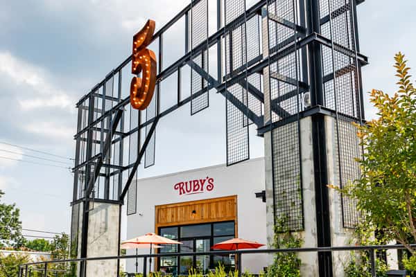 Exterior of Ruby's Sourdough Pizza