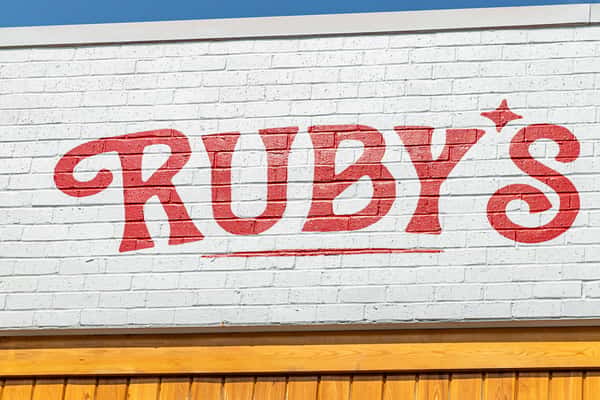 Exterior of Ruby's Sourdough Pizza