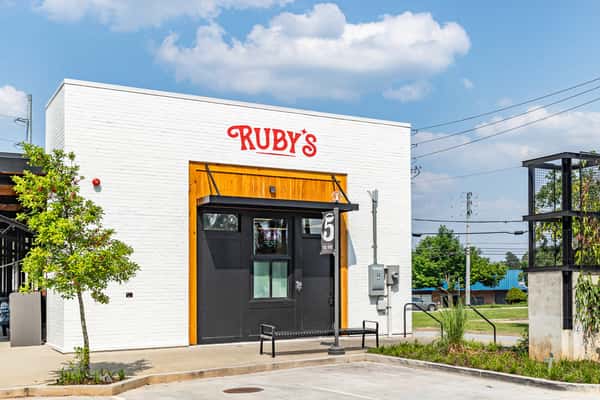Exterior of Ruby's Sourdough Pizza