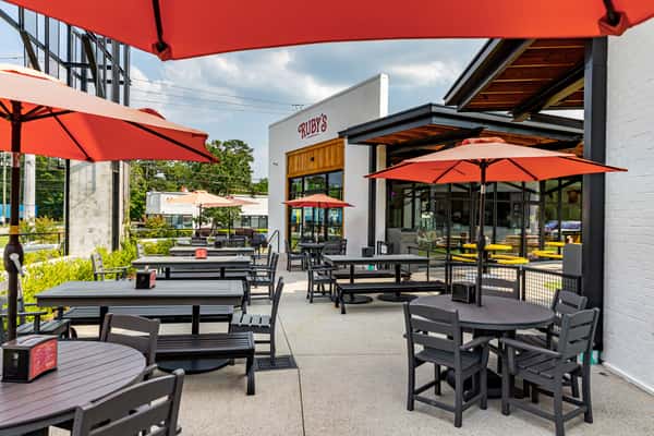 Exterior of Ruby's Sourdough pizza