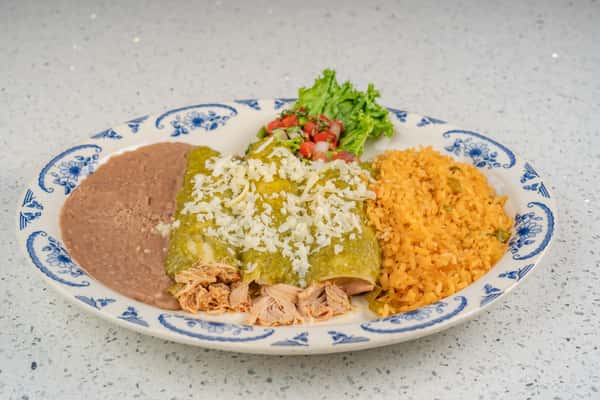 Enchiladas Verdes
